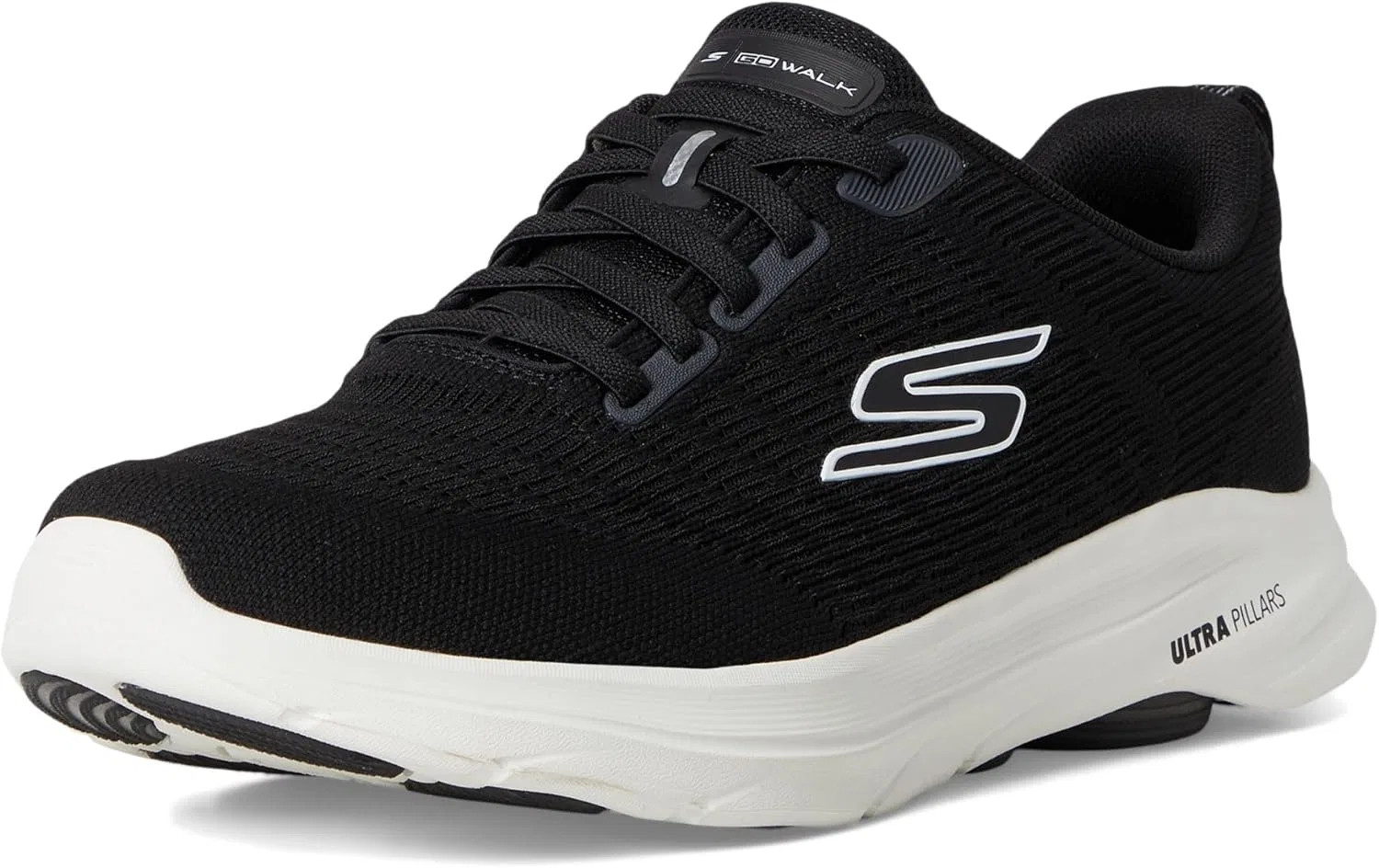 Мужские кроссовки Skechers Go Walk 8 Day, белый/черный — фото 2