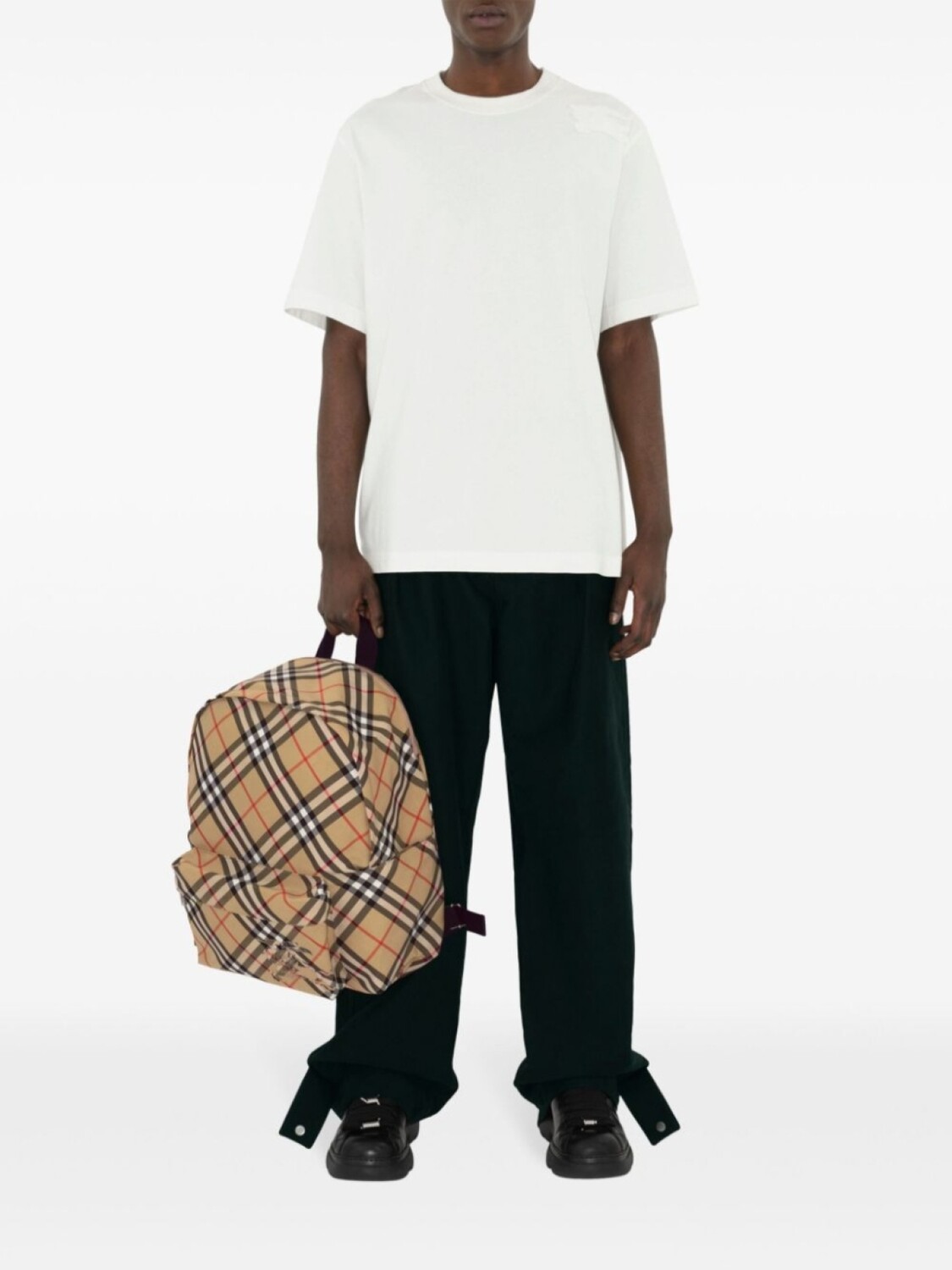 Рюкзак мужской Burberry Nova Check искусственная кожа — фото 2