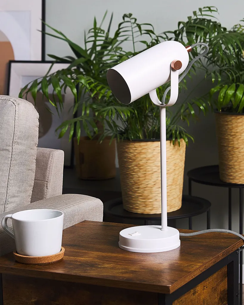 

Настольная лампа Beliani, белый