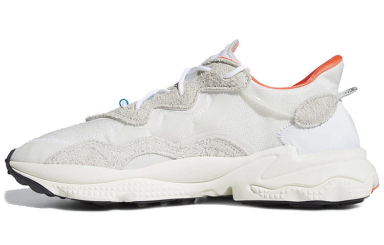 

Кроссовки Adidas Originals Ozweego Big Logo White Solar Red, Серый, Кроссовки Adidas Originals Ozweego Big Logo White Solar Red