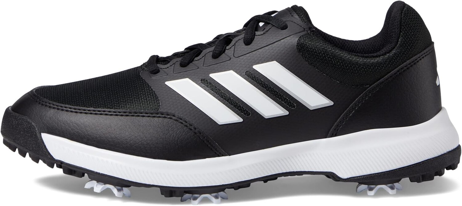 Кроссовки Tech Response 3.0 Golf Shoes adidas, цвет Core Black/Footwear White/Silver Metallic — фото 4