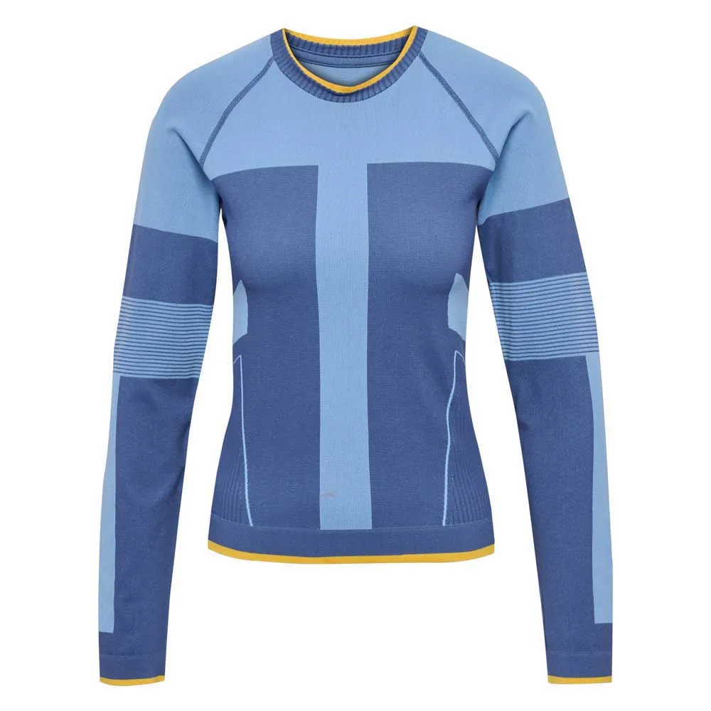 

Футболка Hummel 228268 seamless long sleeve, синий