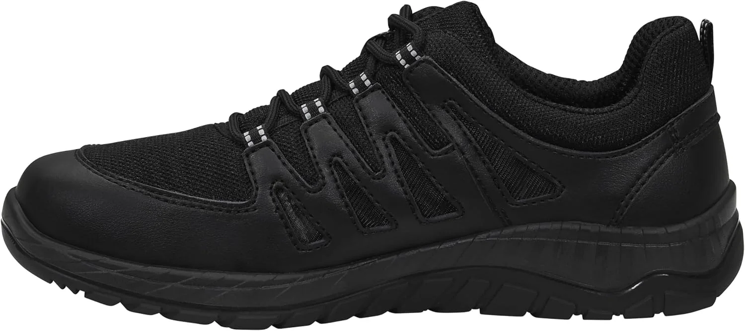 Рабочие ботинки ELTEN Maddox Air Mesh Black Low ESD O1, женские и мужские, текстильные, легкие, спортивные, черный — фото 3