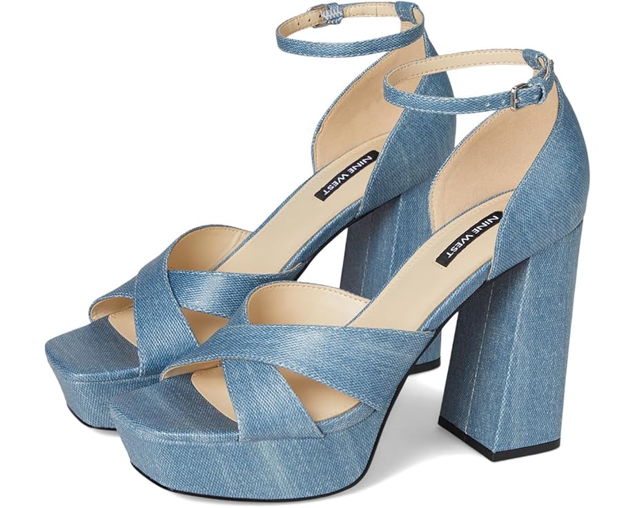 Туфли Nine West Vicky, цвет Light Blue Denim