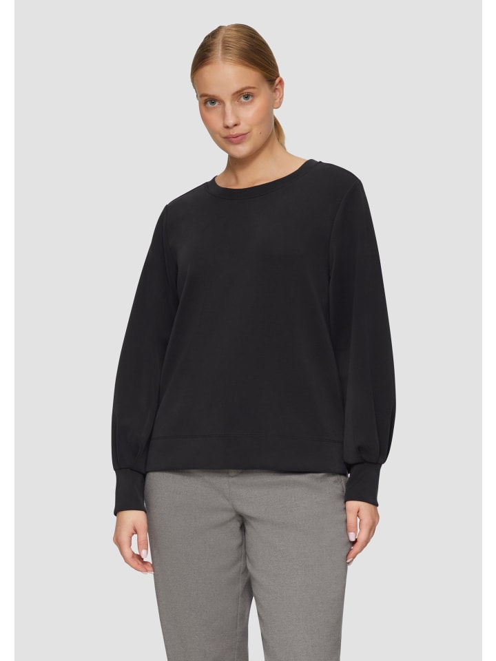 

Толстовка s.Oliver Sweatshirt langarm, черный