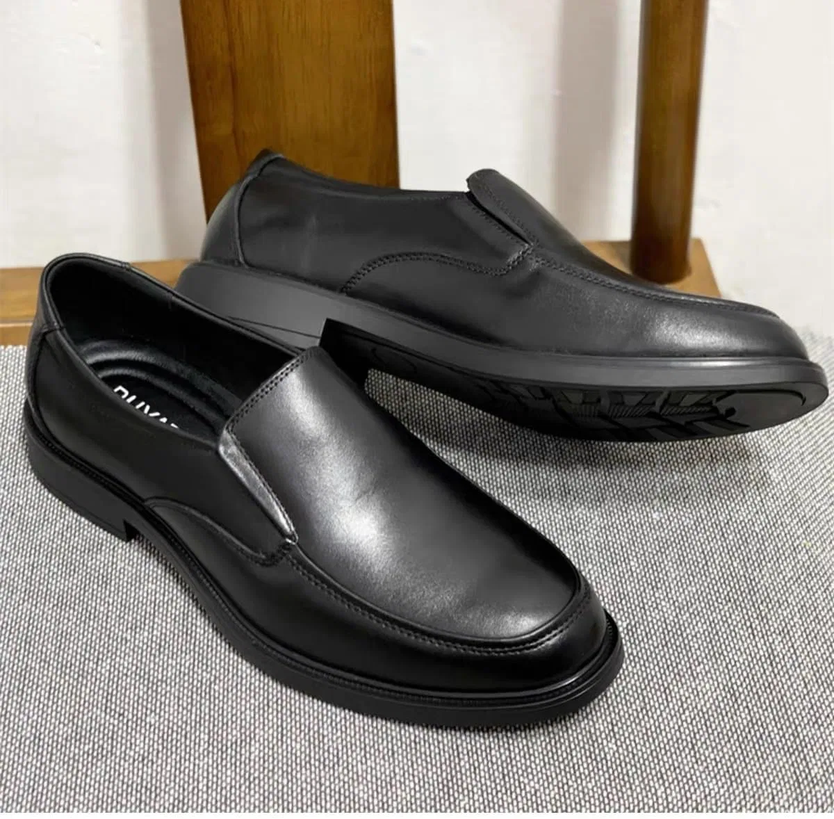 Туфли-лоферы Leather Lined, Black UOPYNE — фото 2