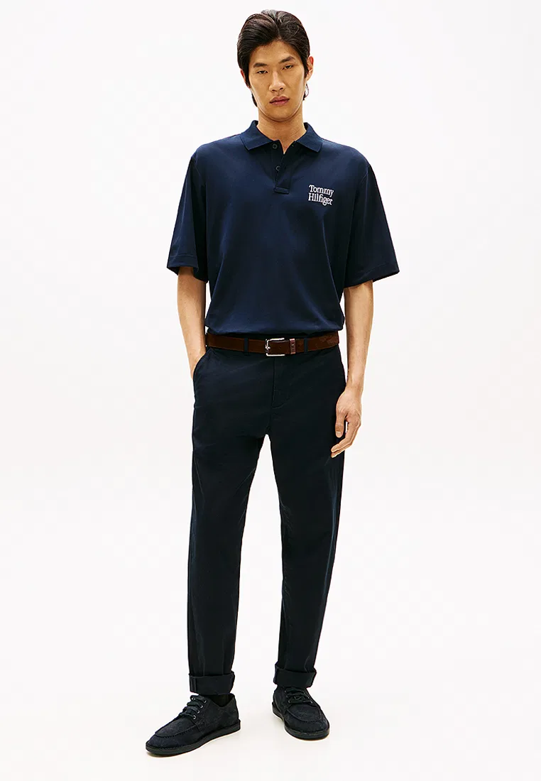 Поло, с графическим принтом, Big Back, TH Mainline Tommy Hilfiger, цвет Desert Sky — фото 3