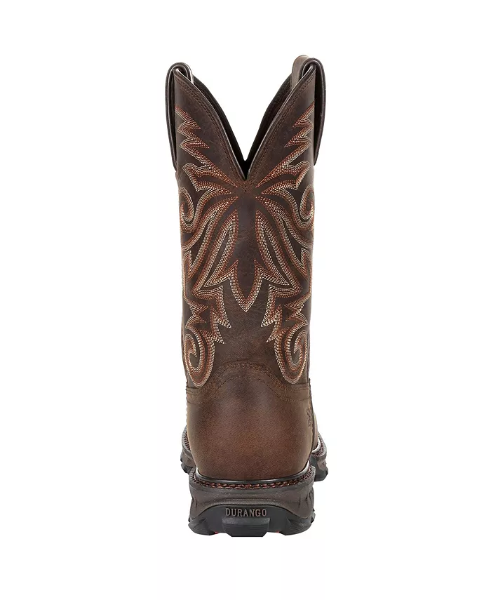 Мужские рабочие ботинки Maverick XP Steel Toe Waterproof в стиле вестерн Durango, коричневый — фото 4