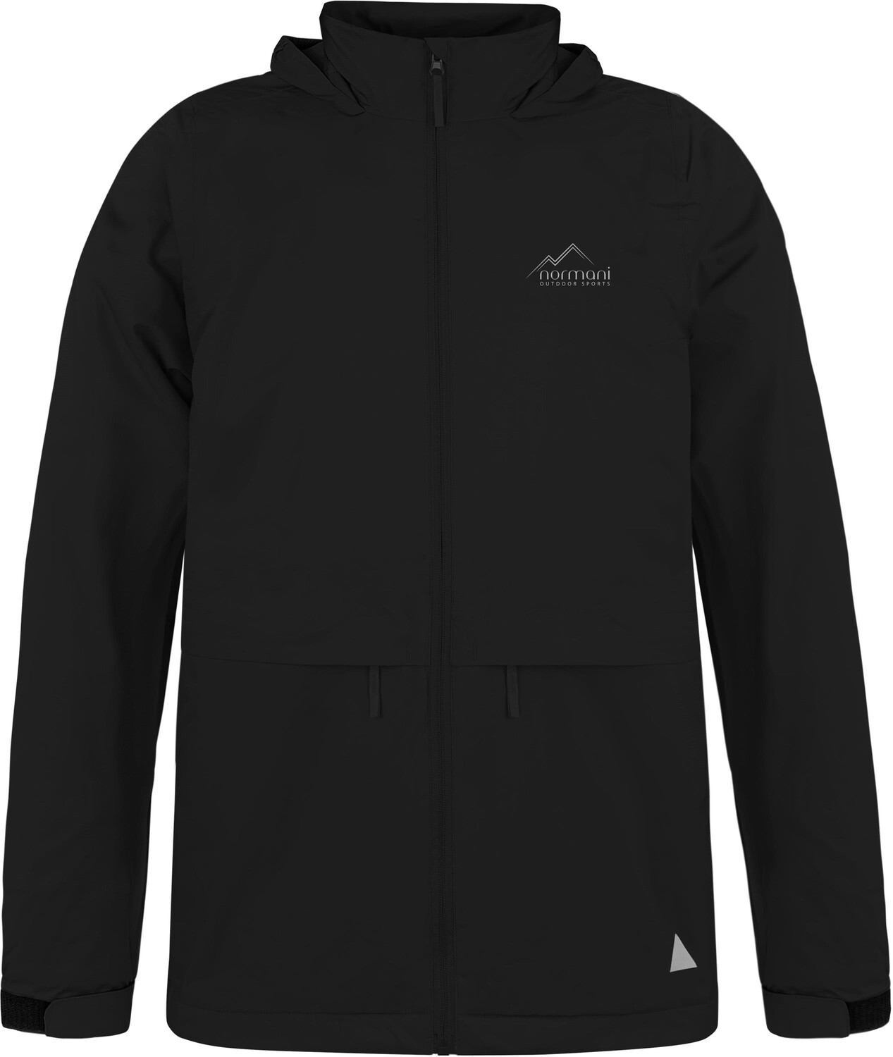 

Дождевик Normani Outdoor Sports Kinder ungefüttert mit Reflektoren, черный