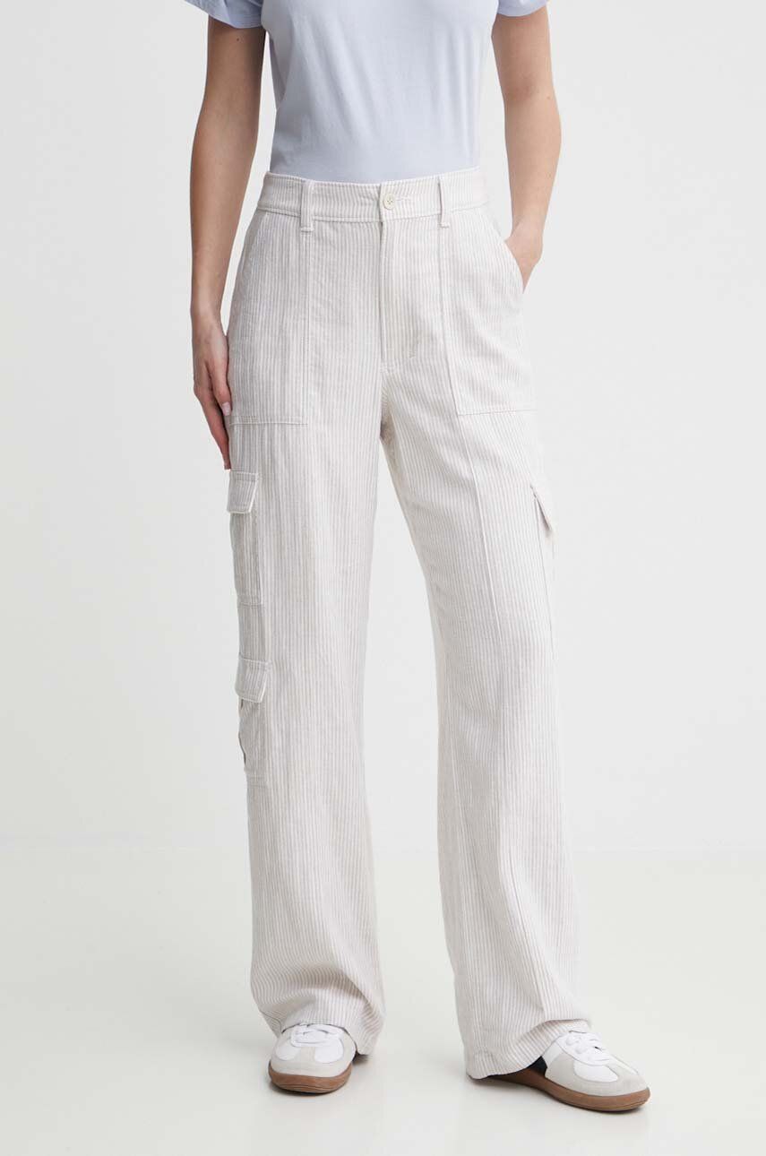 

Льняные брюки Hollister Co., белый