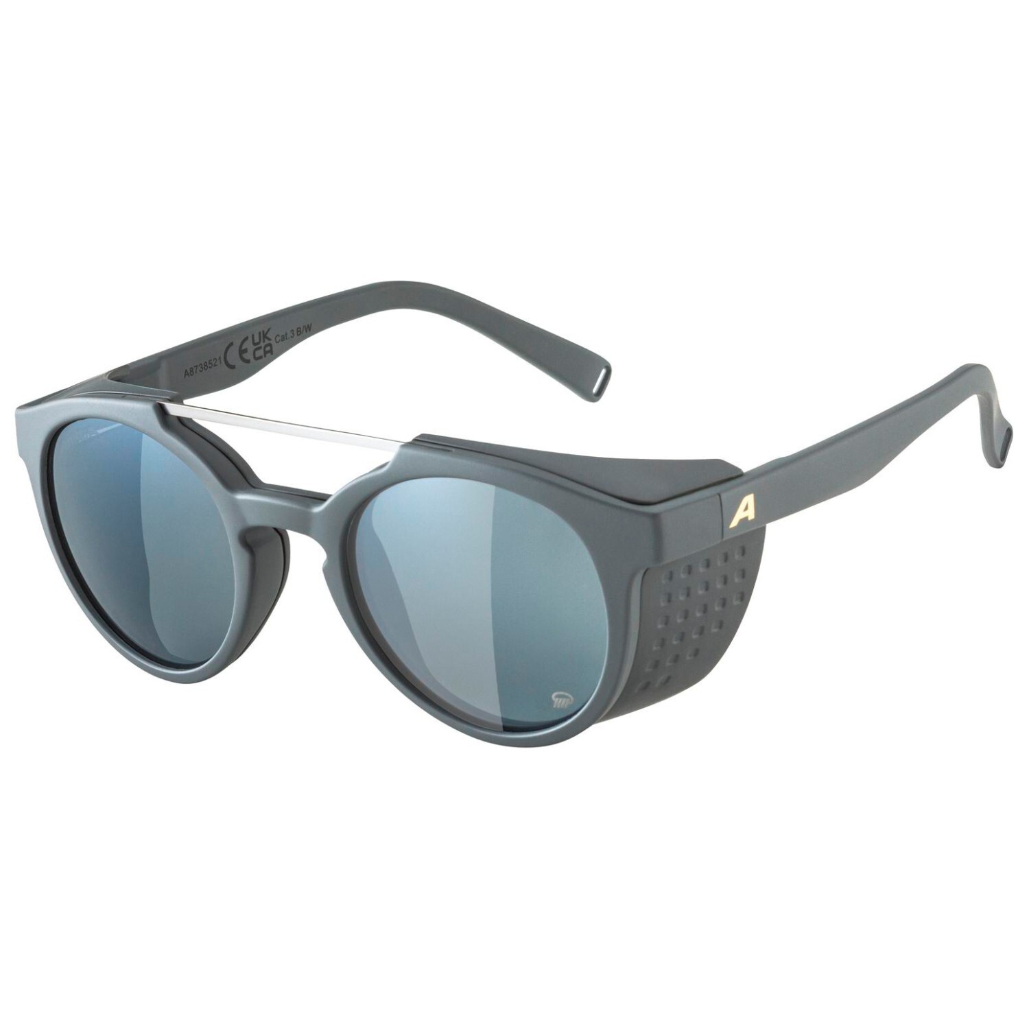 

Солнцезащитные очки Alpina Glace Polarized Mirror Cat 3, цвет Midnight/Grey Matt