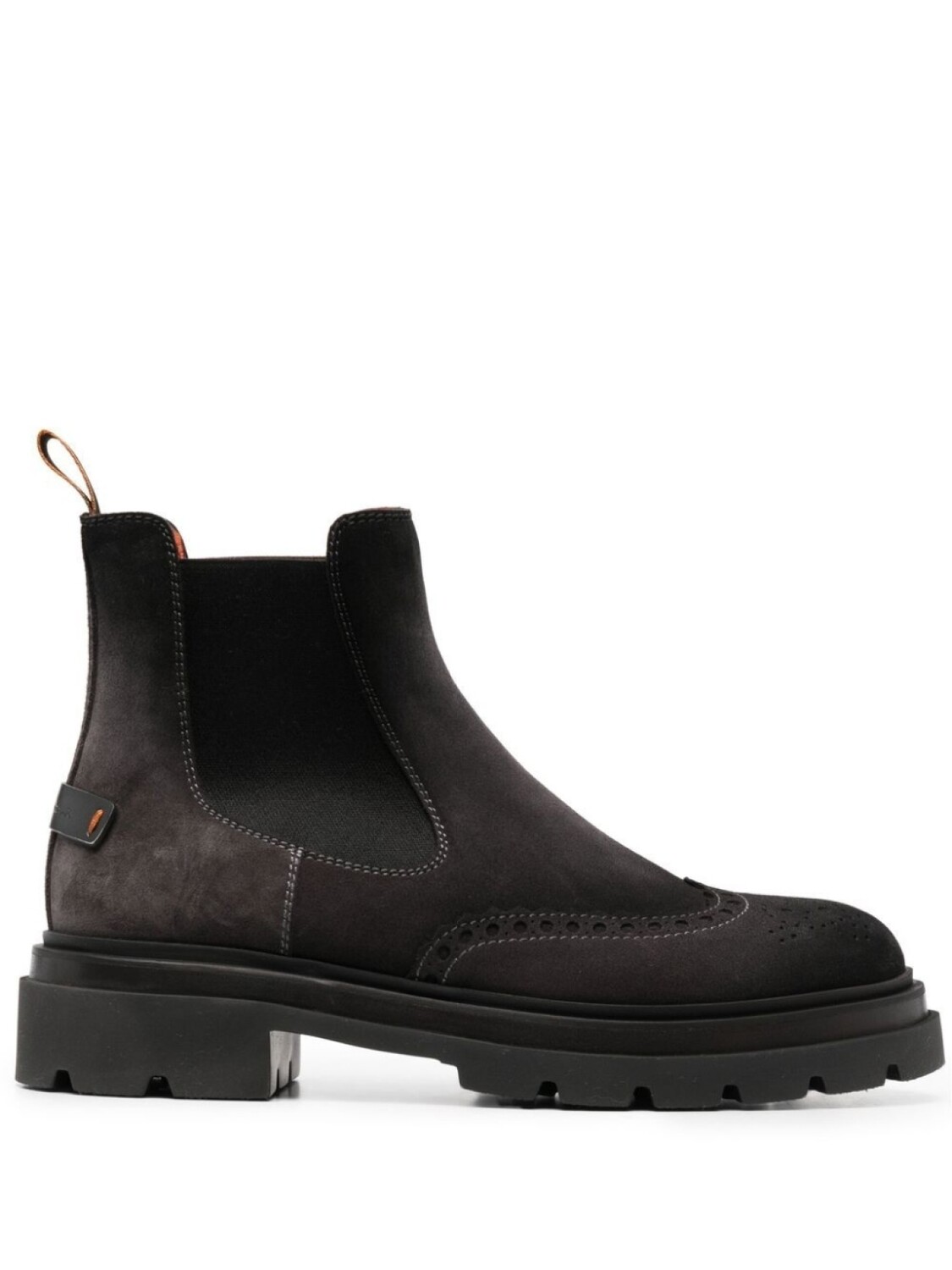 

Santoni ботинки с эластичными вставками, серый
