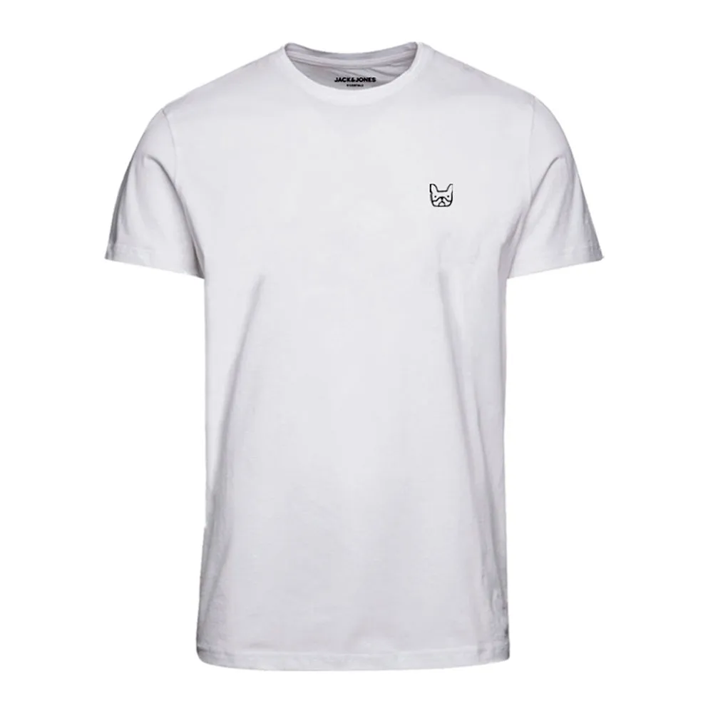 

Футболка с коротким рукавом Jack & Jones Denim Dog Regular Fit, белый