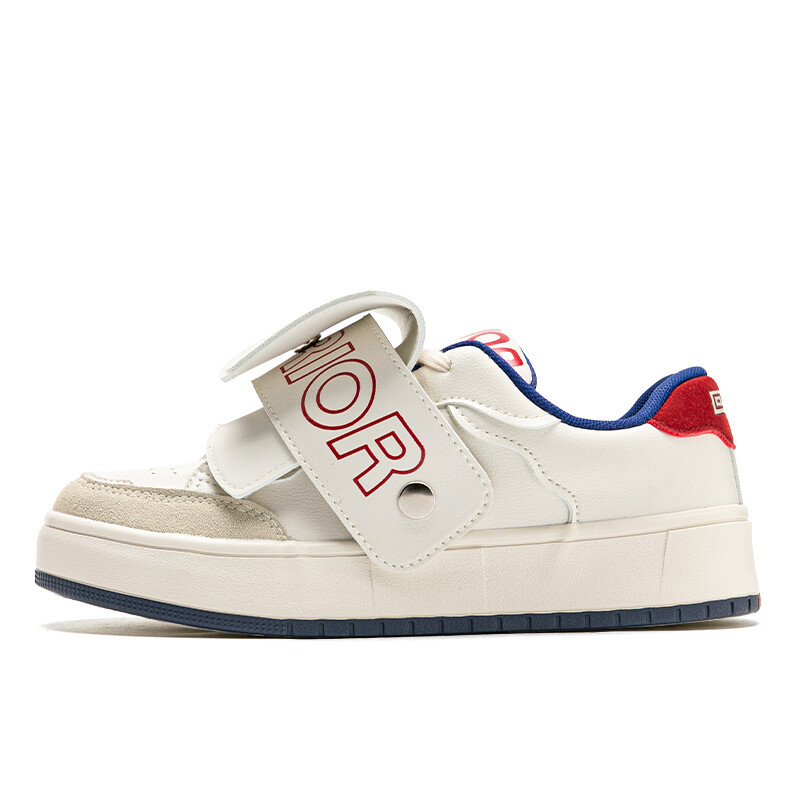 

Кроссовки WARRIOR Skateboarding Shoes Women's Low-top Blue/Red, бежевый/красный