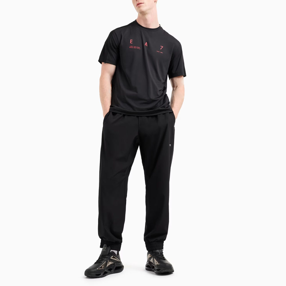 Футболка Ea7 Crewneck EMPORIO ARMANI, черный — фото 3