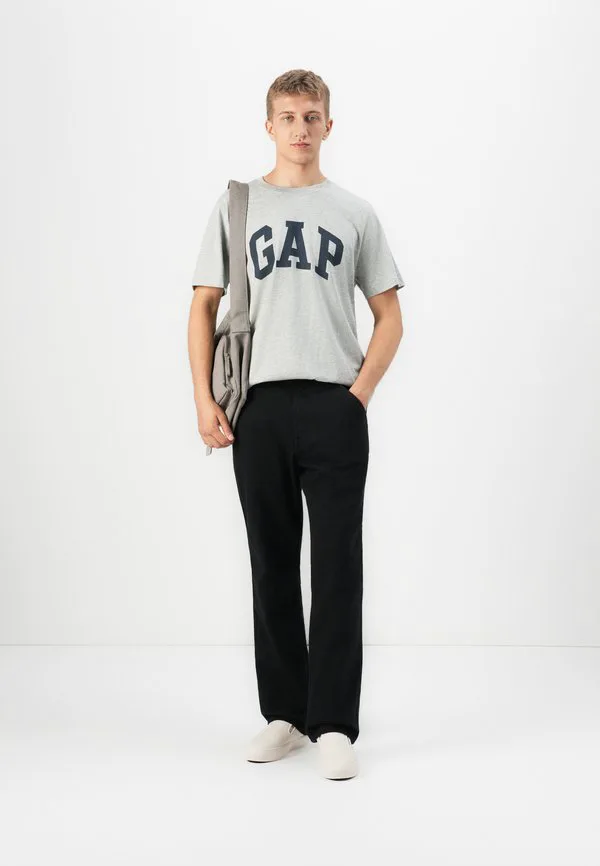 Футболки с логотипом (комплект из 2 штук) Gap, Heather Grey