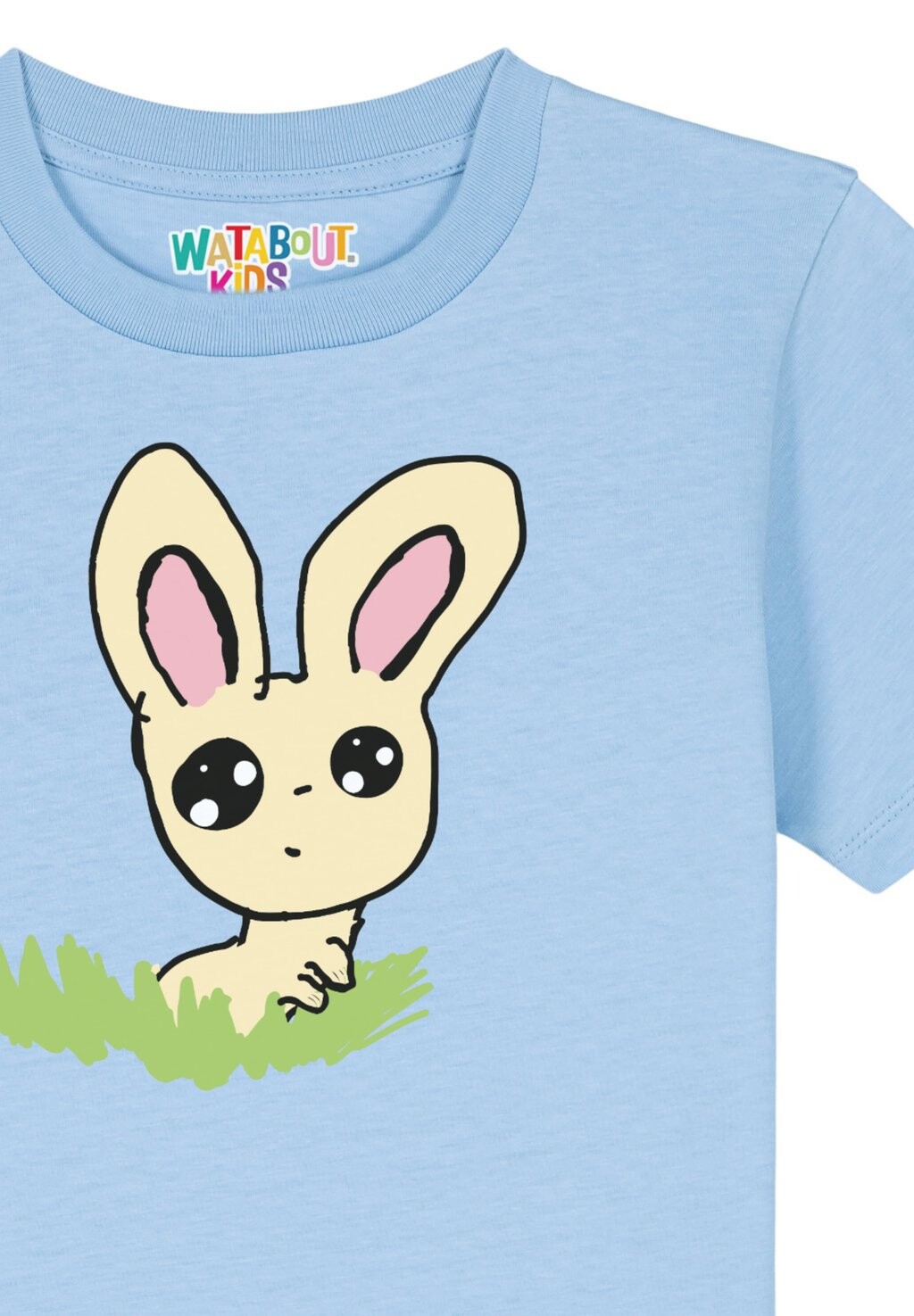 

Футболка OSTERHASE IM GRAS watapparel, светло-голубой