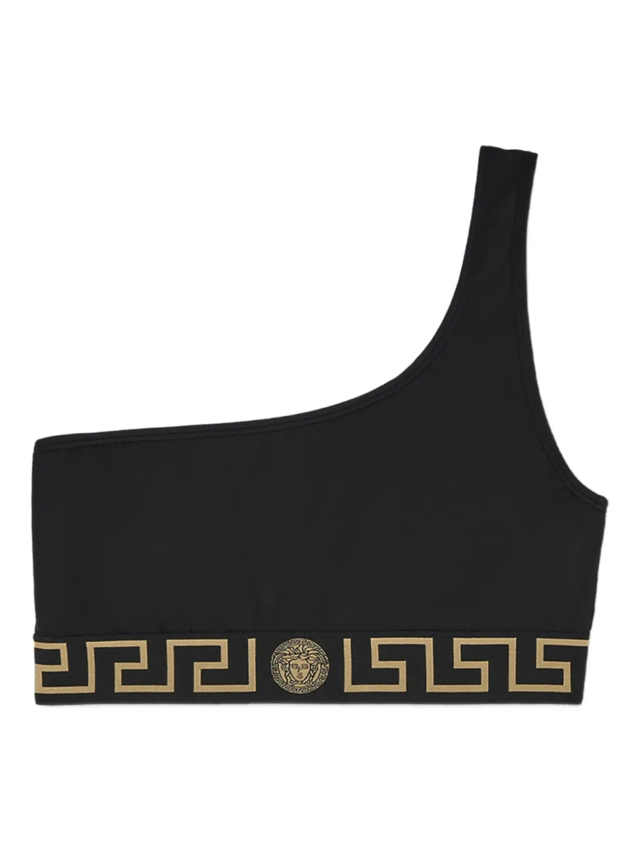 

Версаче лиф бикини Greca Border Versace, черный