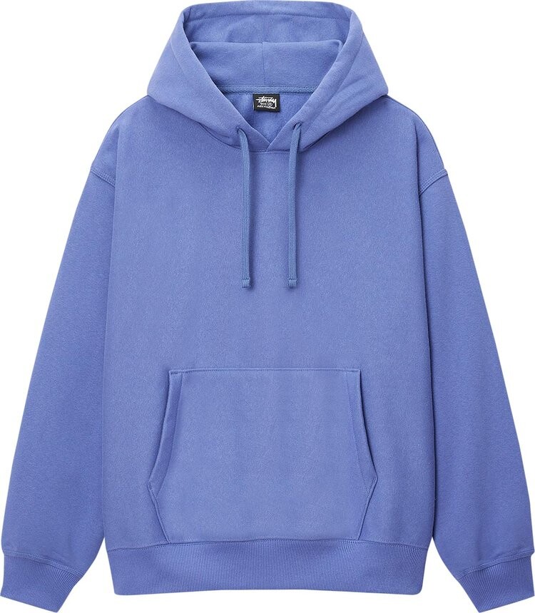 

Худи Stussy Back Hood Appliqué 'Storm', синий