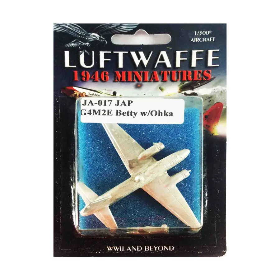 

G4M2E Бетти с Окой, Luftwaffe 1946 Miniatures - Japan (1:300)
