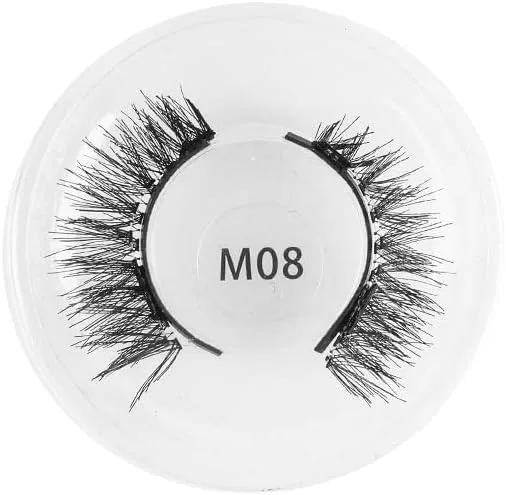 Магнитные ресницы ABABON, M08, с клипсой