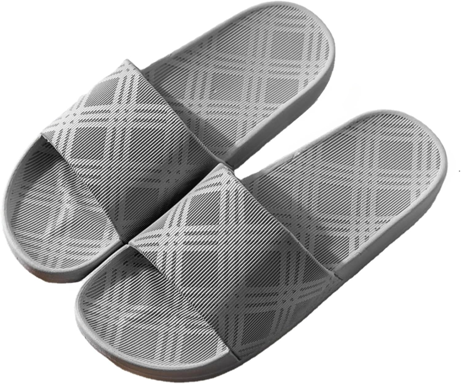 

Сандалии для душа FRZTOUR для женщин и мужчин, нескользящие, быстросохнущие, удобные, для ванной и пляжа, обувь для общежития, серый