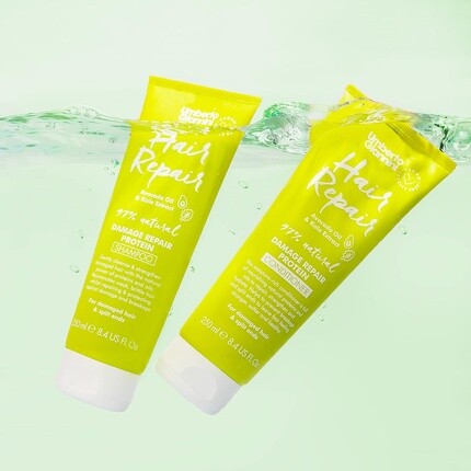 Umberto Giannini Hair Repair Протеиновый кондиционер для сухих и поврежденных волос, веганский и без жестокости, 250 мл — фото 2