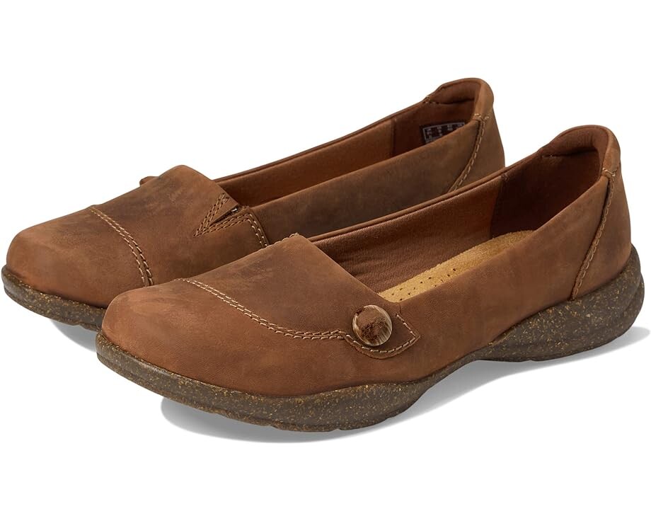 

Балетки Clarks Roseville Sky, цвет Mahogany Leather