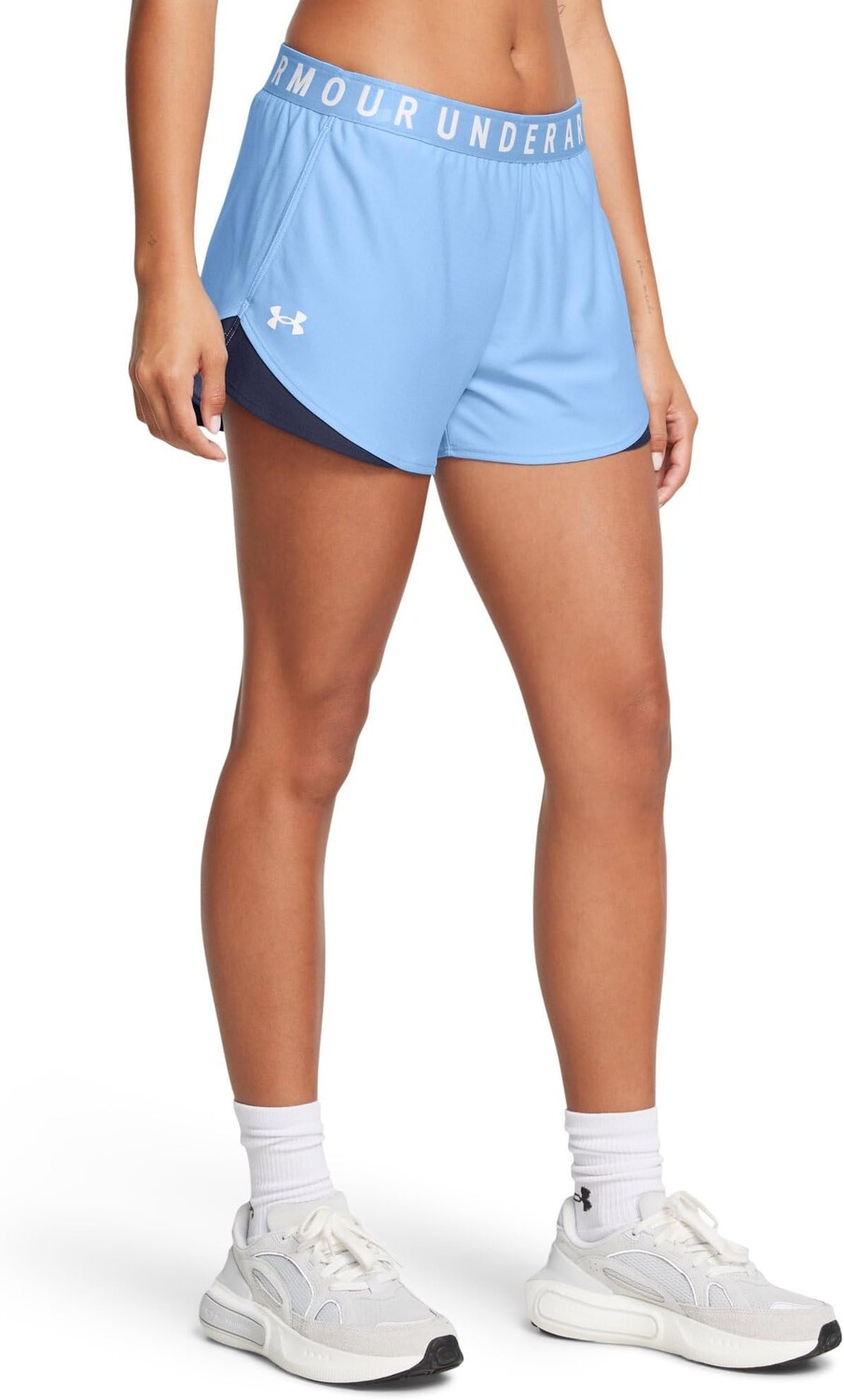 

Шорты Under Armour Play Up Shorts 3.0, цвет Horizon Blue/Midnight Navy/White