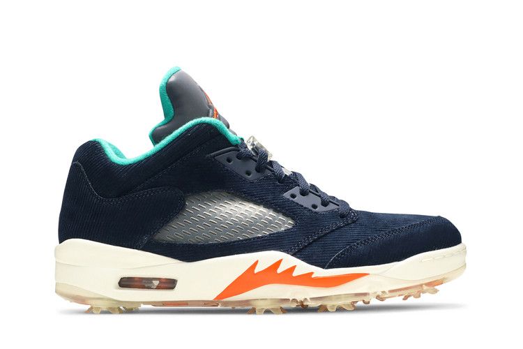 Бутсы Air Jordan Air Jordan 5 Low Golf NRG 'Lucky & Good', синий — фото 2
