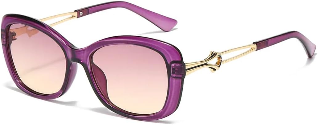 

Маленькие овальные солнцезащитные очки для женщин, винтажные, классические, модные, в стиле ретро, ​​с металлической оправой, защита от УФ-излучения UV400 VFDHN, 3248-c6