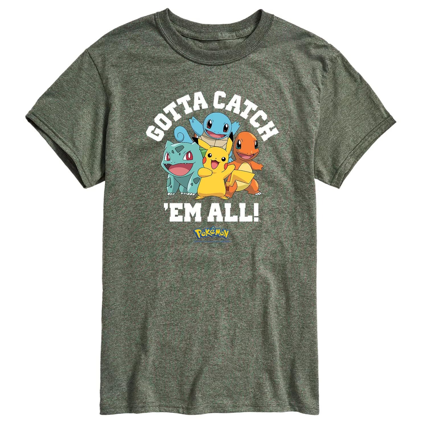 

Мужская футболка Pokémon Gotta Catch 'Em All Licensed Character