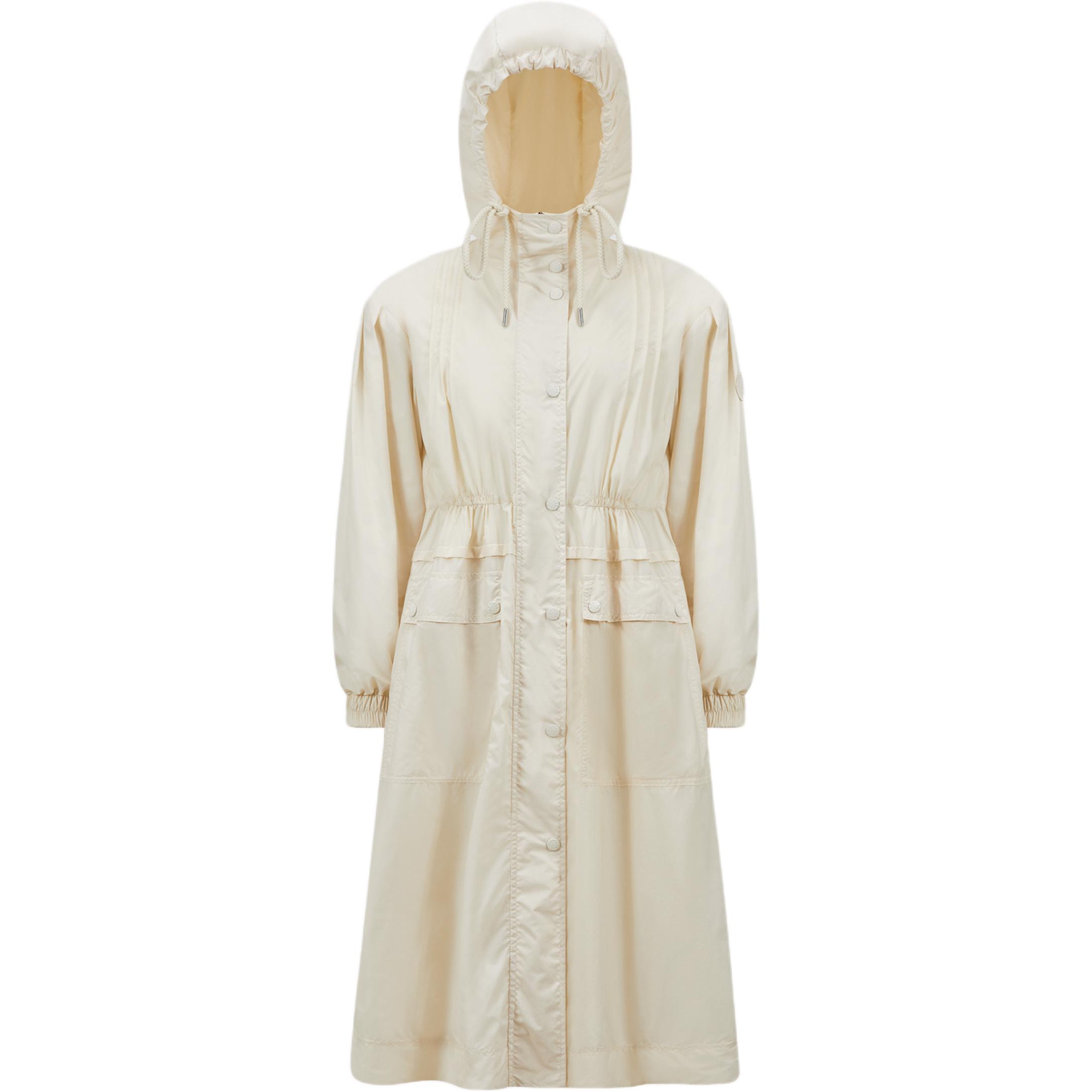 

Moncler Куртка Капюа с капюшоном, Ivory White