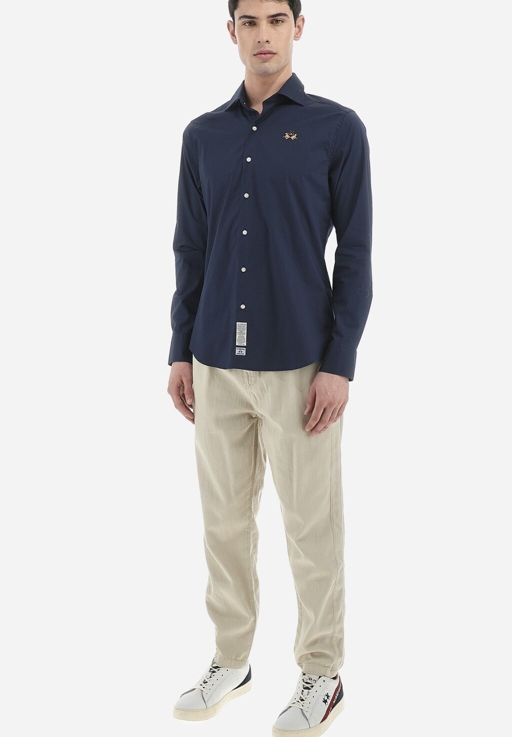 

Рубашка Long-Sleeved Shirt La Martina, цвет navy