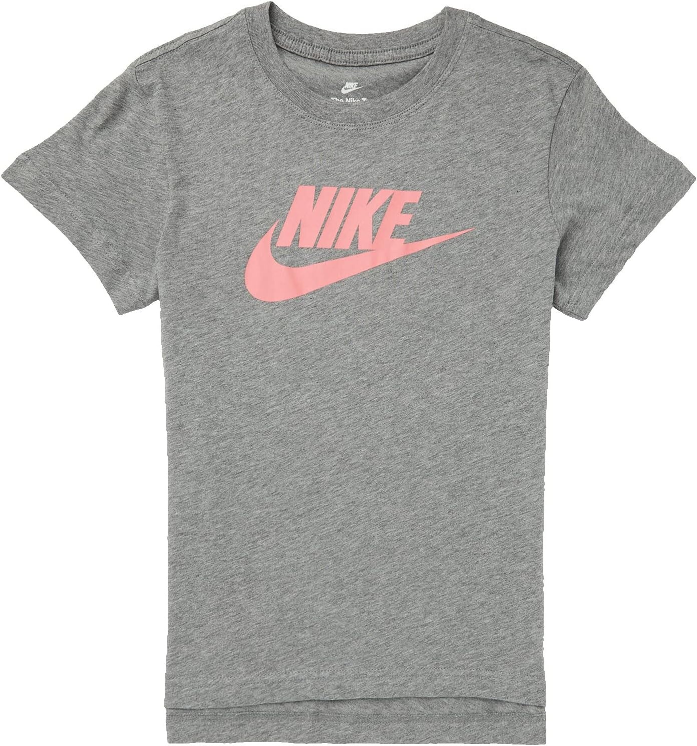 

Футболка Nike NSW Futura Tee, цвет Carbon Heather/Pink Salt