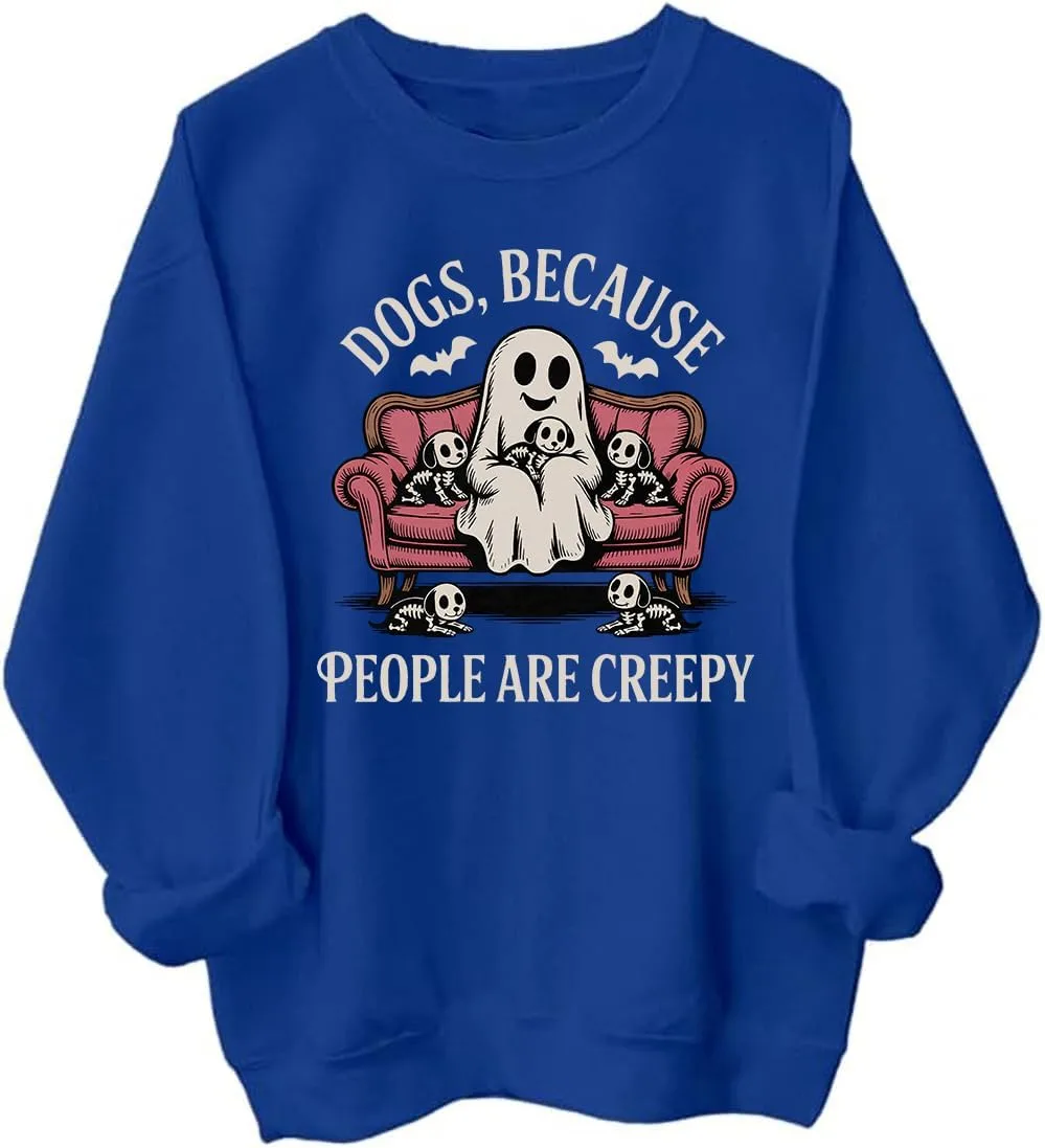 

Толстовка с принтом Dogs Because People Are Creepy BTGRL