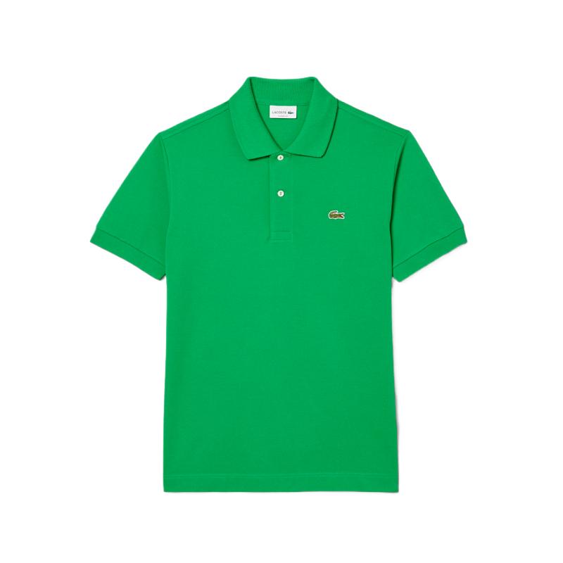 Поло с коротким рукавом и вышитым логотипом LACOSTE, темно-синий — фото 2