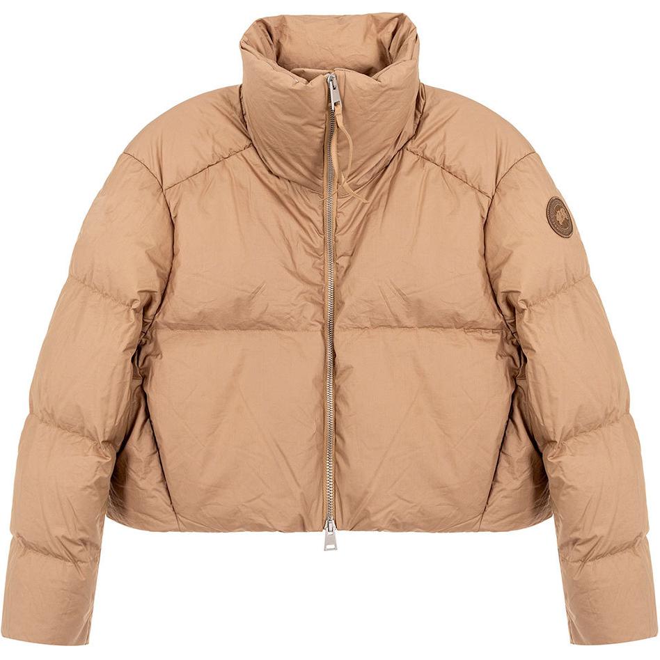 Canada Goose Женская пуховая куртка цвета хаки, Khaki — фото 3