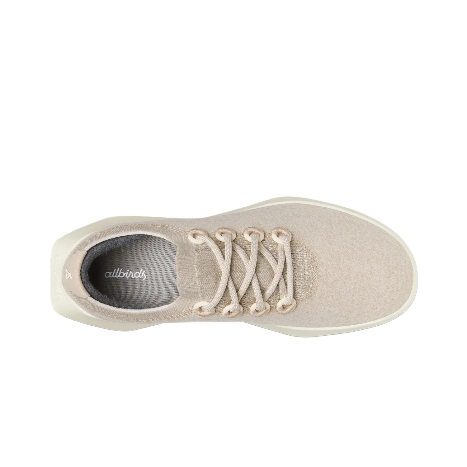 Allbirds Wool Dasher 2 Lightweight Low top Casual Shoes мужские бежево-желтые — фото 4