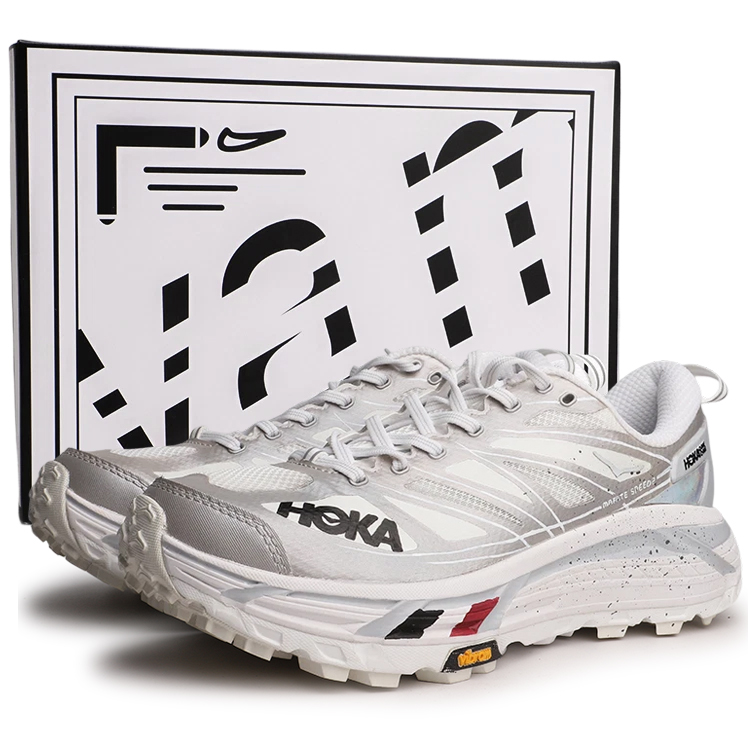 

Кроссовки для трейлраннинга Mafate Speed 2 Unisex HOKA ONE ONE, белый серебряный