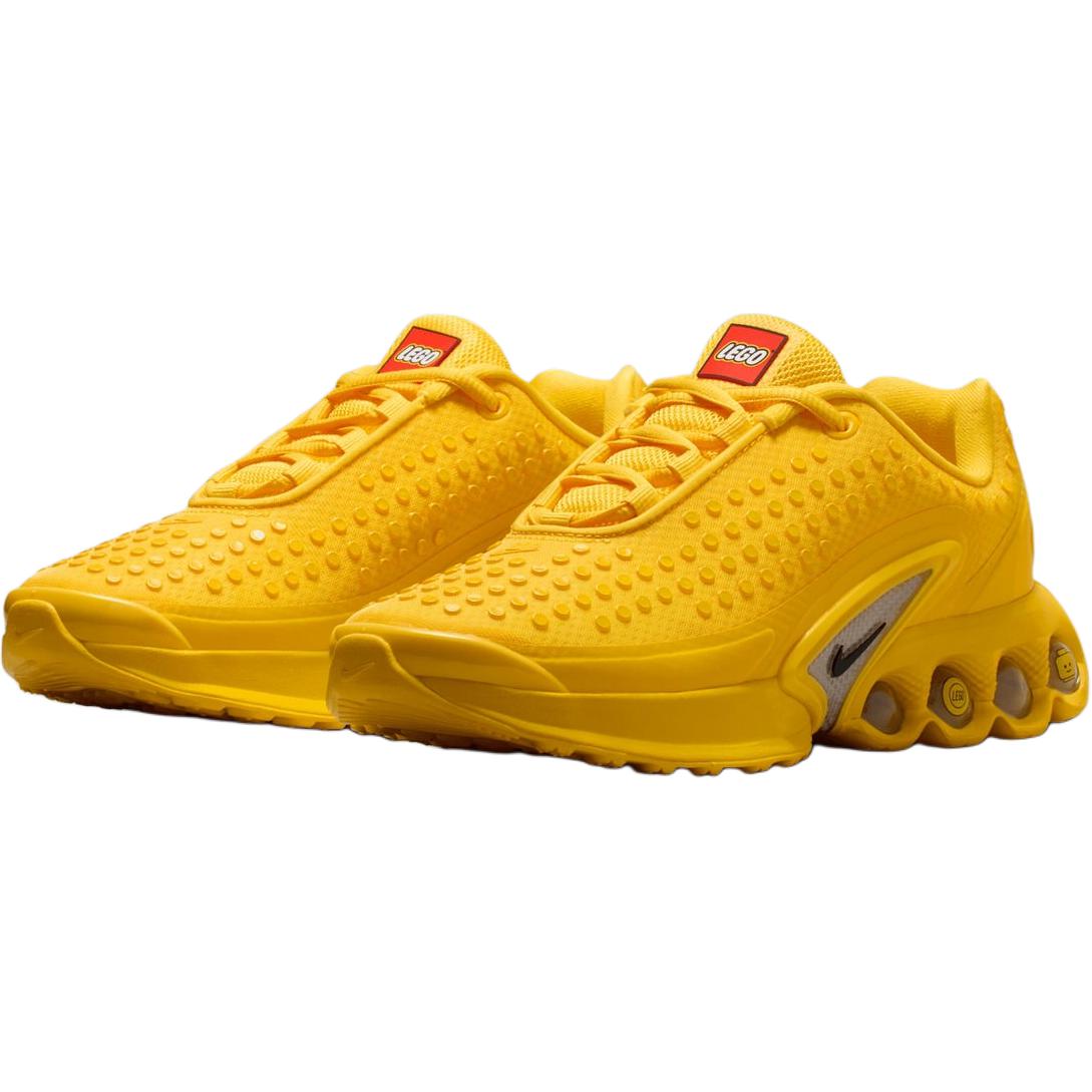 Nike Кроссовки для бега LEGO x Air Max Dn Abrasion Resistant низкие детские Yellow/Black/Red для подростков — фото 4