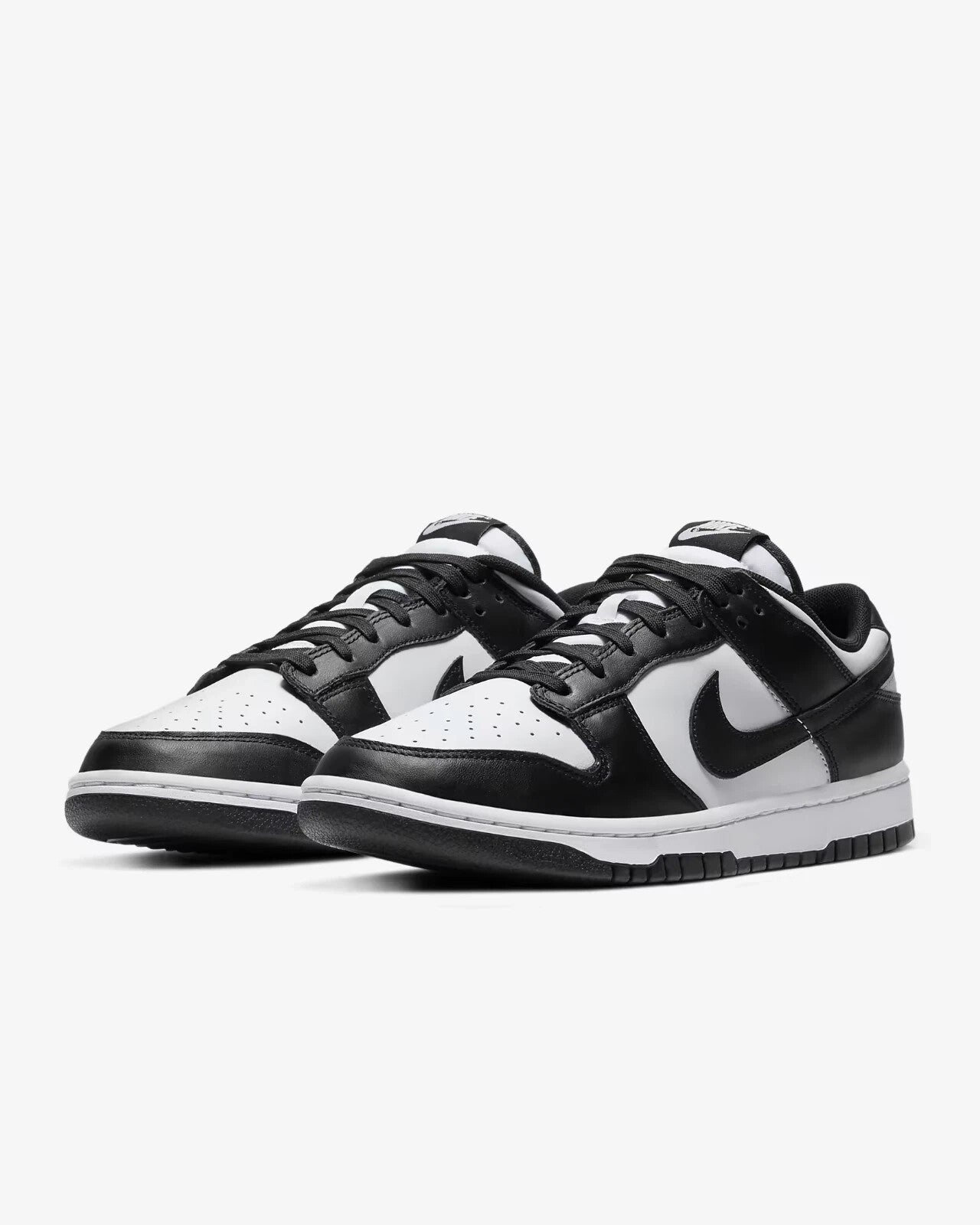 

Кроссовки Nike Dunk Low Retro DD1391-100 белые кожаные мужские RHS4458