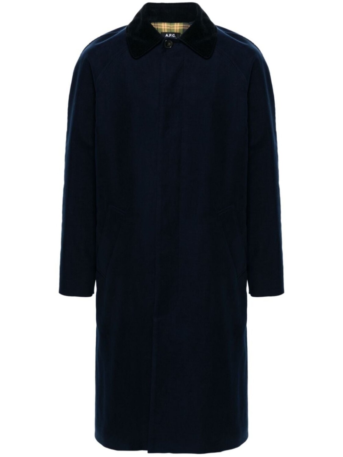 

A.P.C. пальто Gaspard, синий