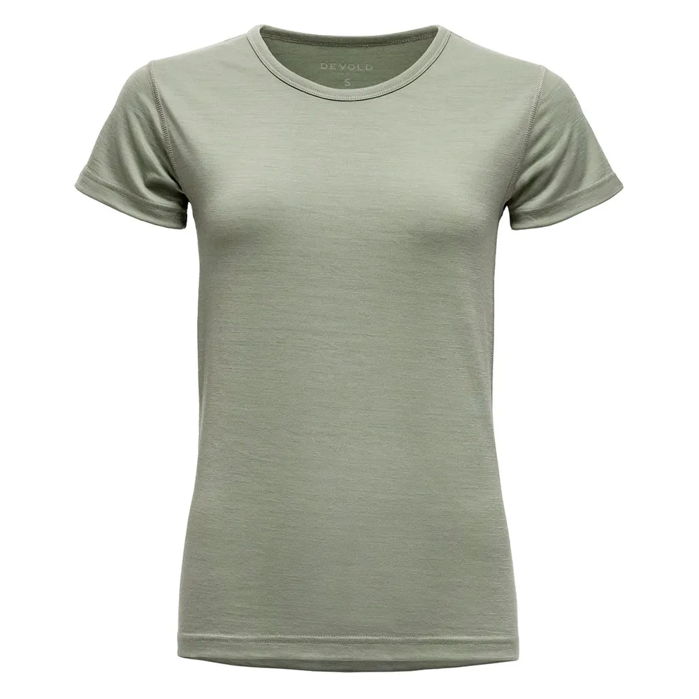 

Футболка с коротким рукавом DEVOLD OF NORWAY Breeze Plus Merino 200, зеленый