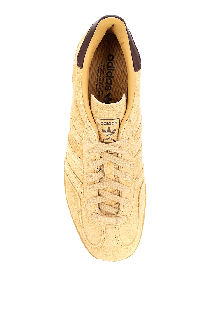 Кроссовки мужские, Gazelle Indoor, Adidas, бежевый — фото 4