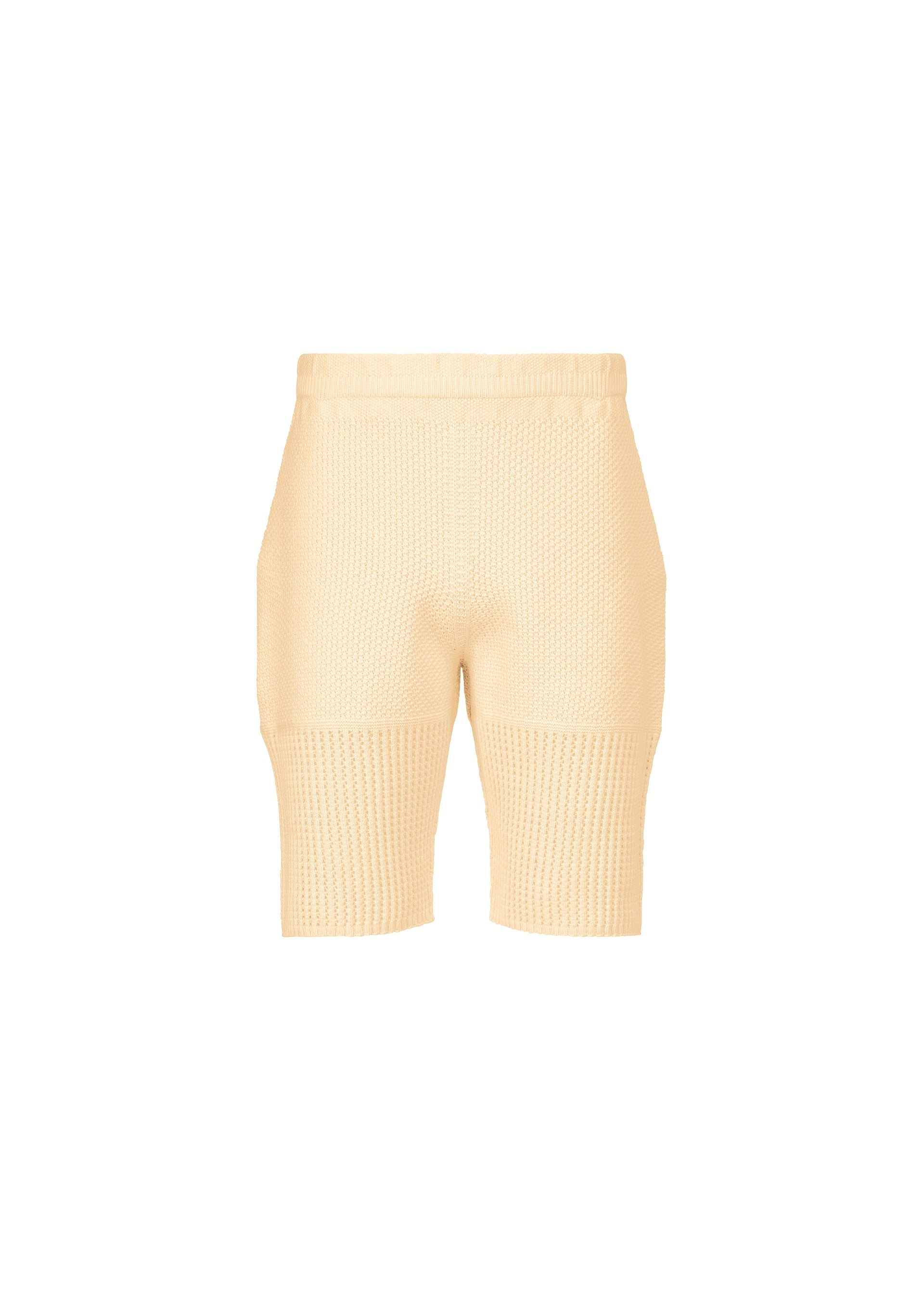 

Шорты rustic knit Homme Plissé Issey Miyake, белый