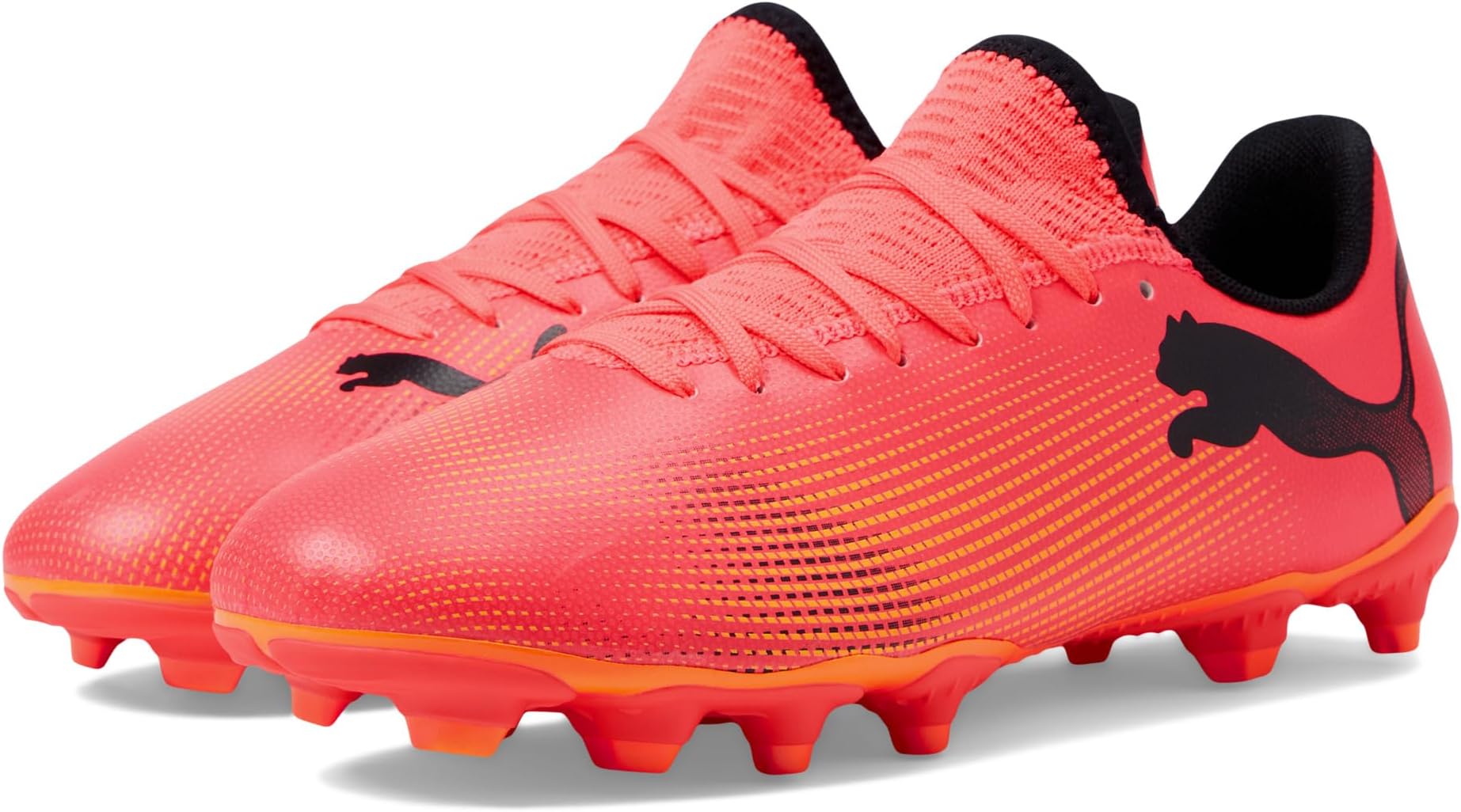 

Кроссовки PUMA Kids Future 7 Play Firm Ground/Artificial Ground, Sunset Glow/Puma Black/Sun Stream