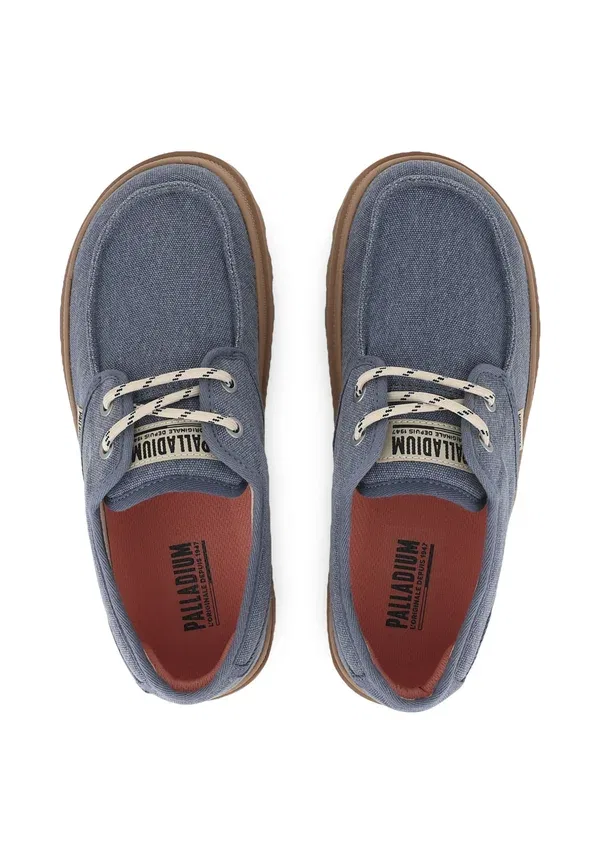 Кеды Palladium Casual lace ups, цвет винтажный индиго — фото 3