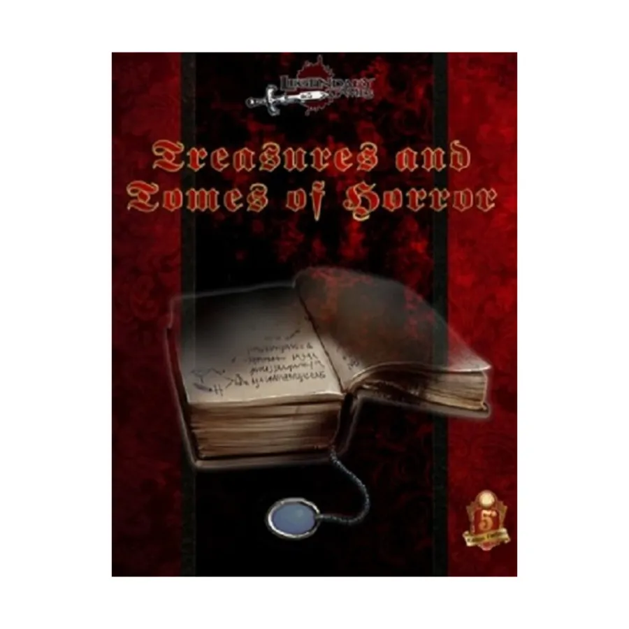 

Treasures and Tomes of Horror (5E), Dungeons & Dragons (5th Edition) - Rulebooks, Sourcebooks & Supplements (Legendary Games), мягкая обложка