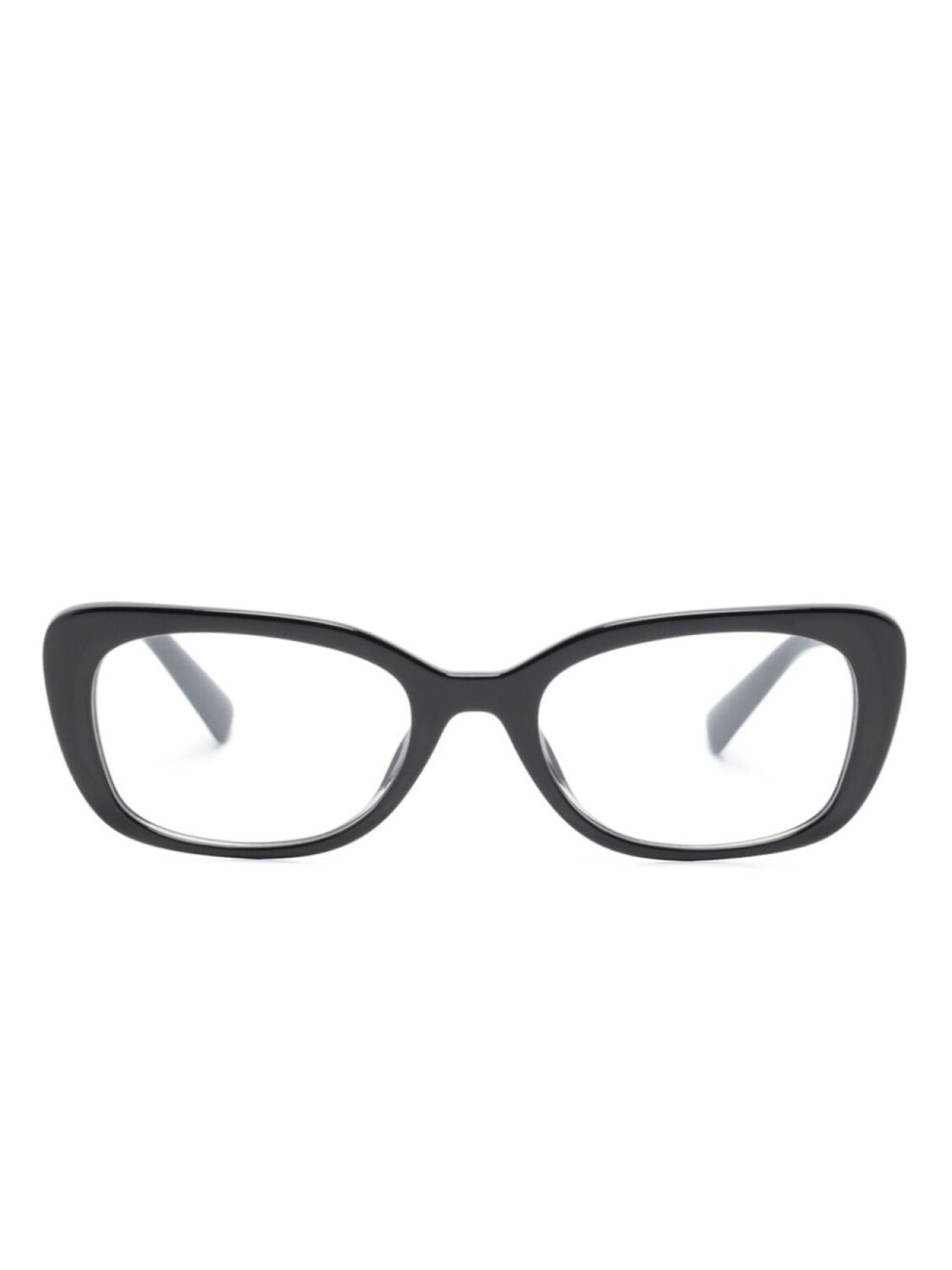

Очки в прямоугольной оправе с логотипом Miu Miu Eyewear, черный